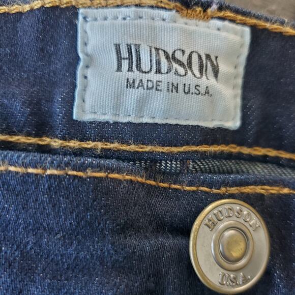 Hudson Nico Super Skinny Mid Rise Jeans Size 25 EUC - Picture 7 of 10